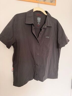 Topo Designs Women’s River Shirt Black L